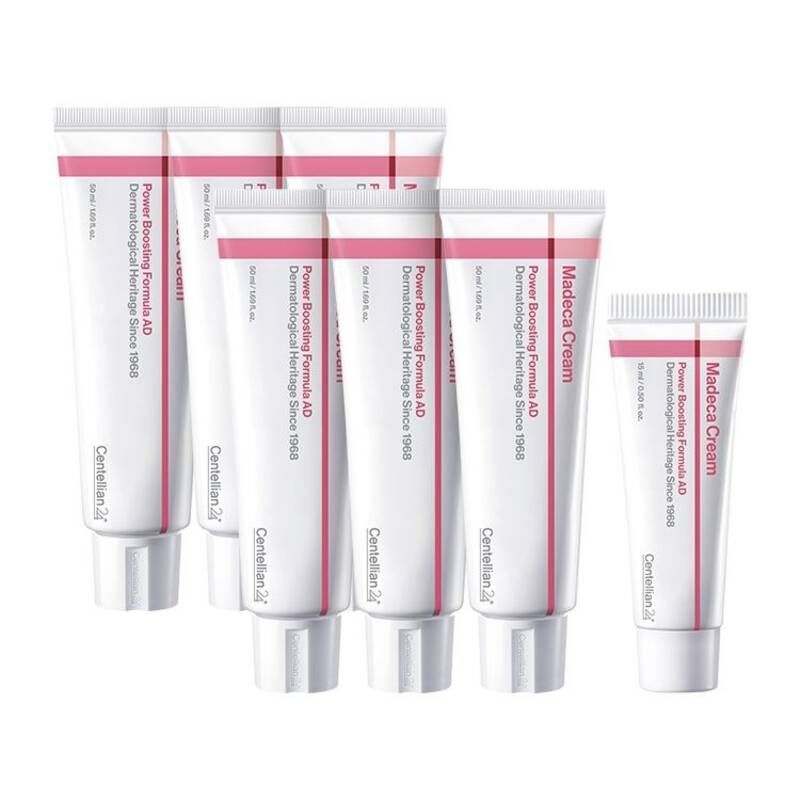 필수뷰티 [2,000P 리뷰적립] NEW 마 데카크림 파워부스팅 포뮬러 AD 50ml 6개 윤기 생기 보습 15ml 1개