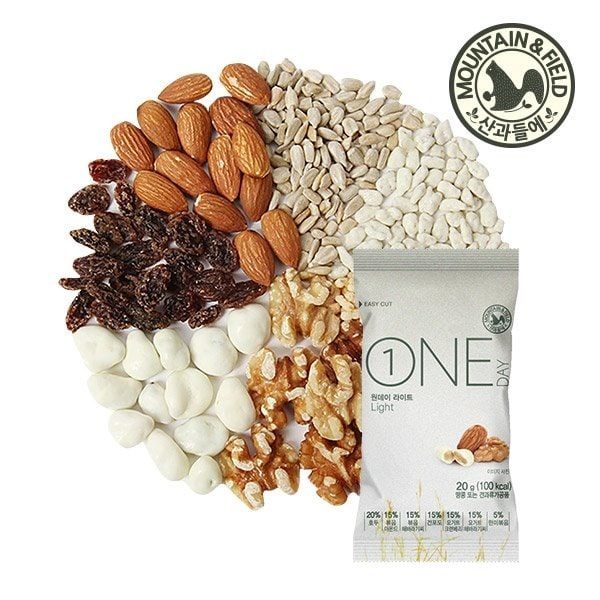산과들에 산과들에원데이라이트 100봉 하루견과 견과류 783365