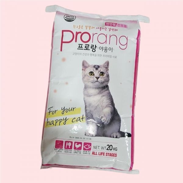 대한사료 프로랑야옹이20kg 고양이사료 길고양이 대용량 4443462
