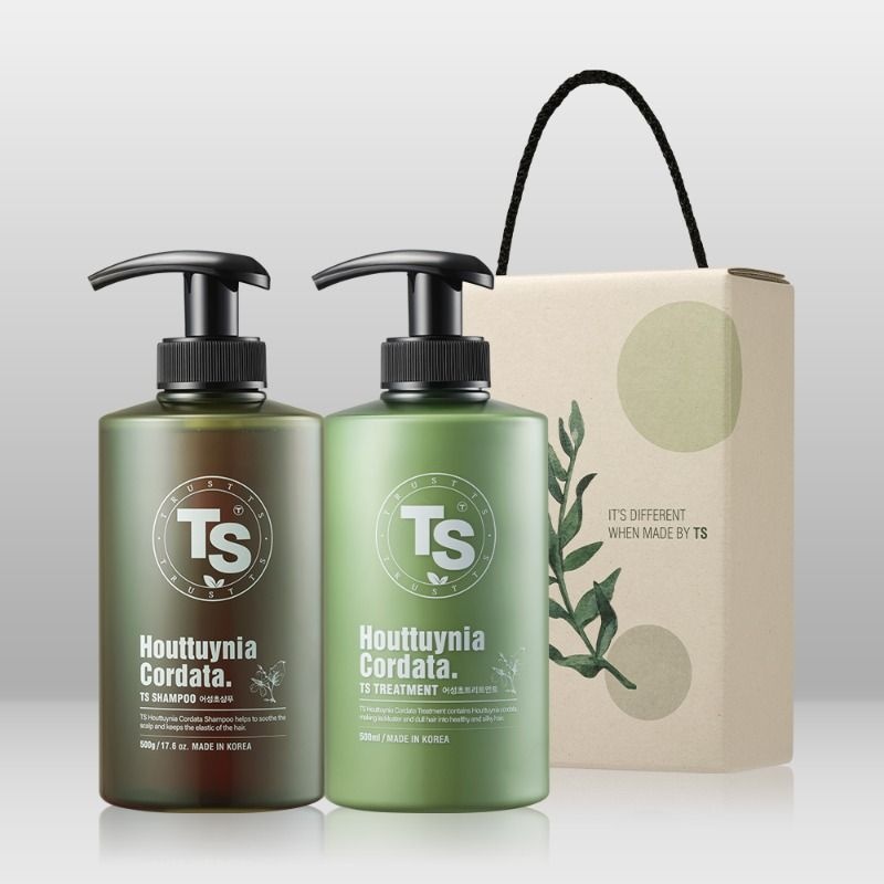 [TS] TS어성초 탈모샴푸 500g +탈모 트리트먼트 500ml 선물세트
