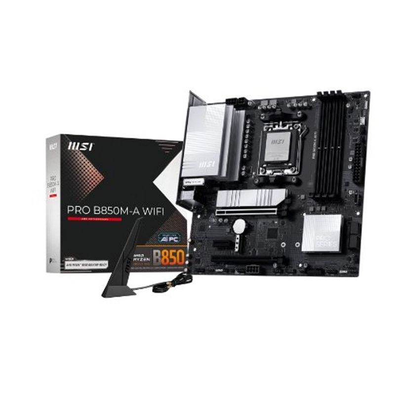 MSI MSI PRO B850M-A WIFI AMD 메인보드 CL