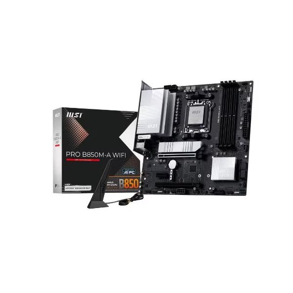 MSI PRO B850M-A WIFI (AMD B850/M-ATX)
