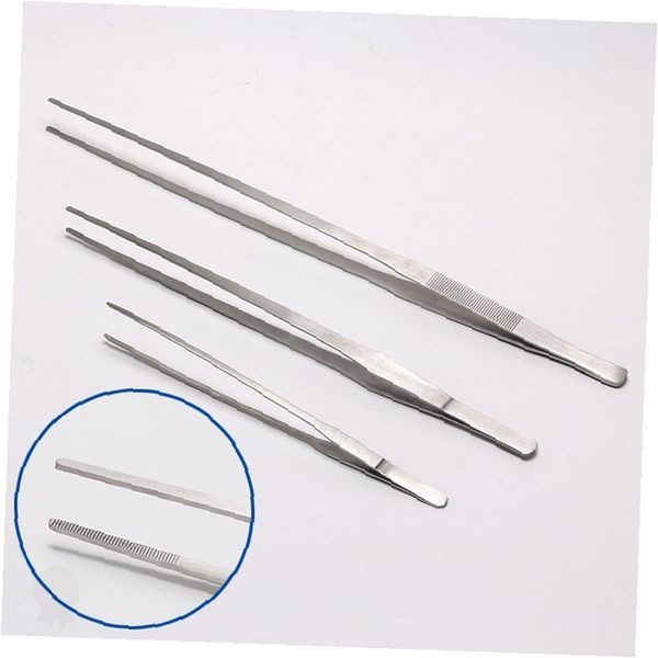 수초심기 긴핀셋 직선형 어항관리 수족관 청소 레이아웃 조경 수초 식재 정리