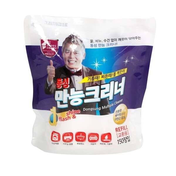 [에이치플러스몰] 동성 만능크리너 150매 리필