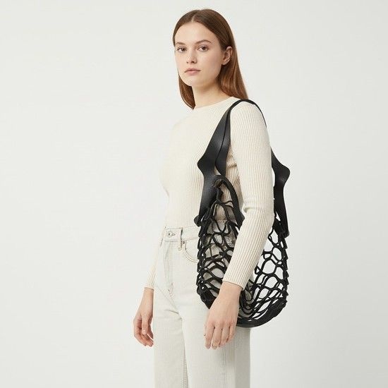 OUR LEGACY 26SS MEDIA CUT BAG SHIFTING INK GRITTY BULL HIDE (A4258MSB) (미디어 컷 숄더백)