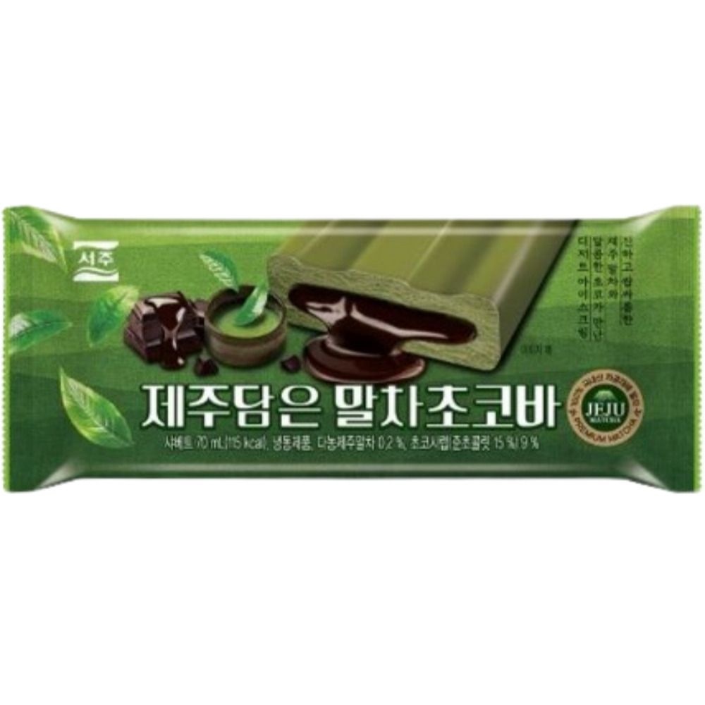 서주 제주담은 말차초코바 70ml x 40개 아이스크림