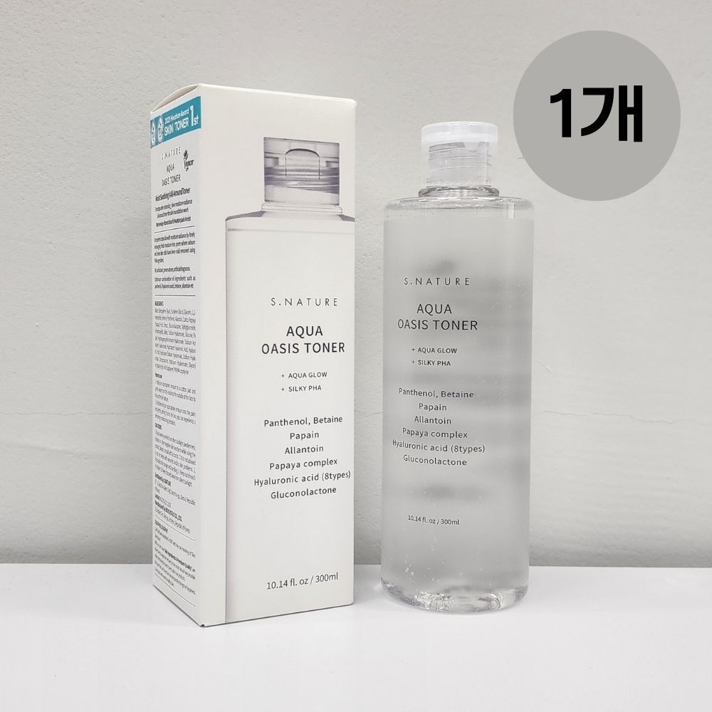 [오늘출발] 에스네이처 아쿠아 오아시스 토너 300ml