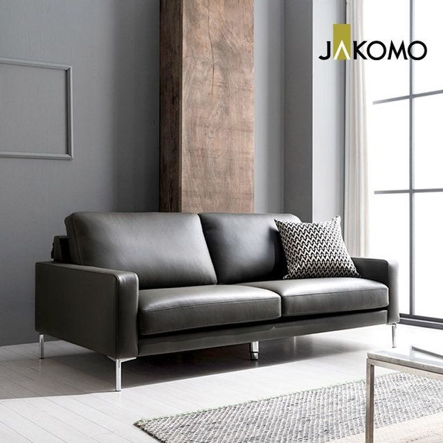 자코모 자코모 모네 3인 이태리 천연면피 소가죽 소파