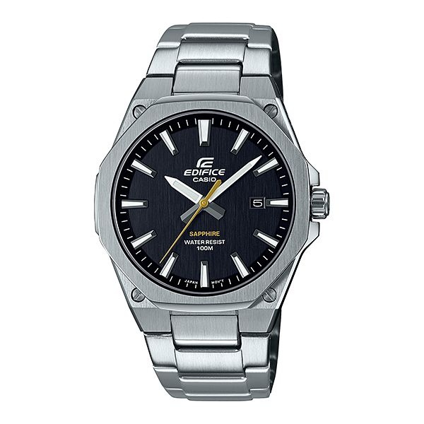카시오 에디피스 시계 EFR-S108D-1A 남성용 손목시계 에얄오크 사파이어글라스 메탈밴드 CASIO 정품