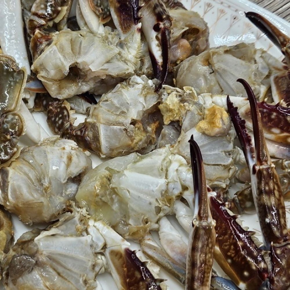 협력업체 국내산 손질 절단 냉동 꽃게 3kg 고소한 활꽃게 무침