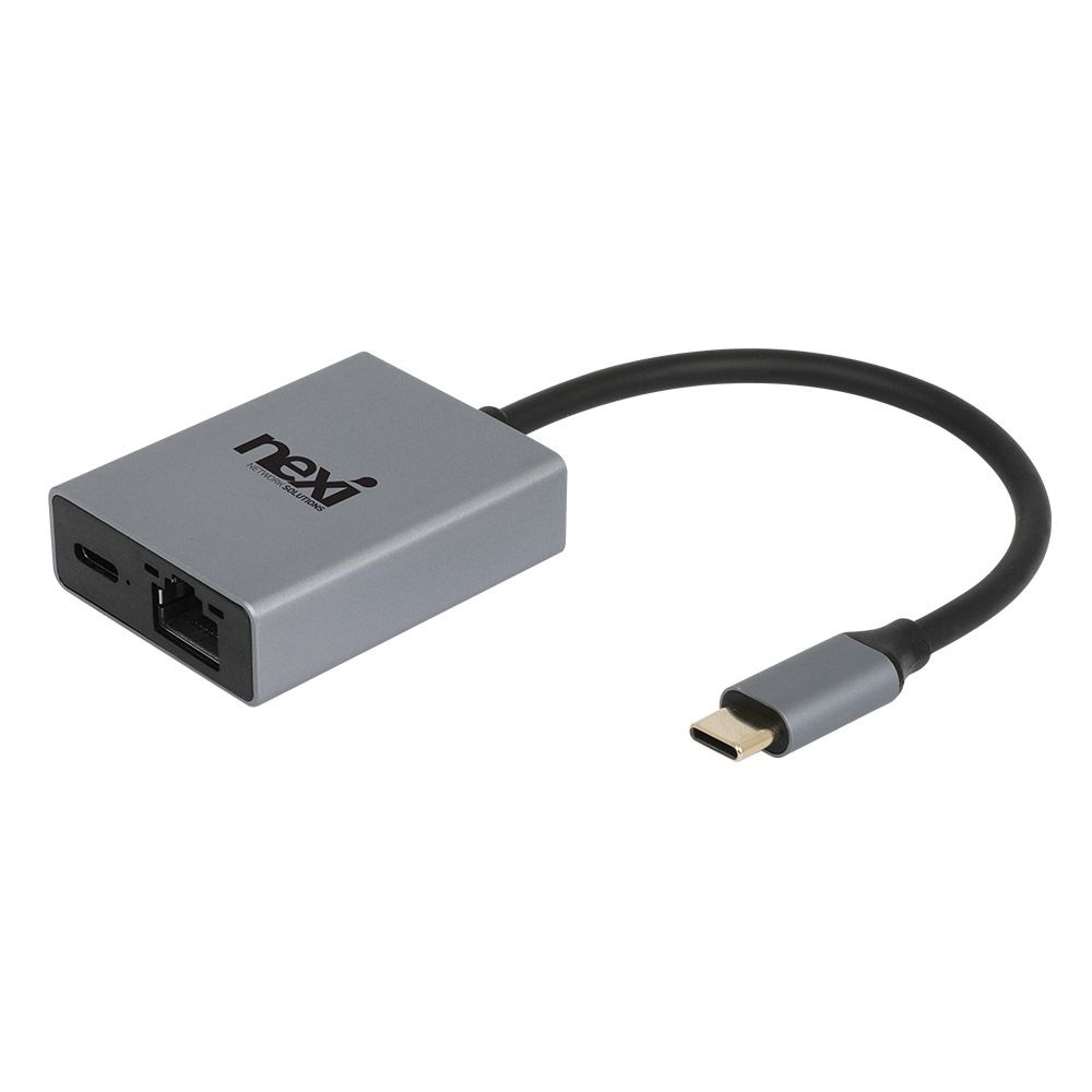 넥시 USB3.1 C타입 기가비트 랜카드+100W PD 충전 NX-U31CL-PD100 NX1646