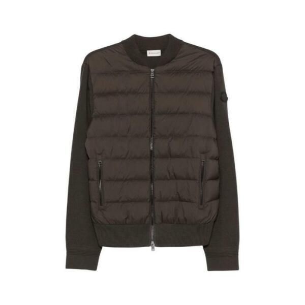 몽클레르 [몽클레어] [명품] 패딩 울 집업 가디건 브라운 9B00015 M1131 243