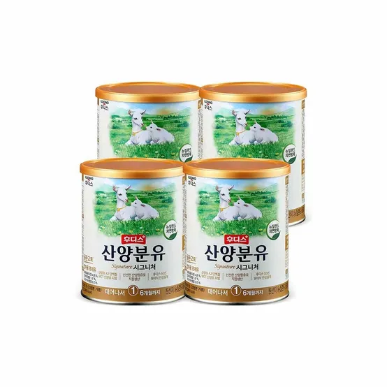 후디스 산양분유 시그니처 400g 1단계 4캔