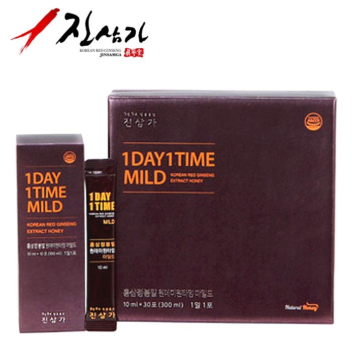 진삼가 홍삼정 봉밀 원데이원타임 마일드 10ml x 30포