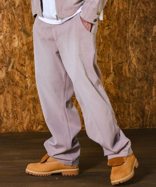 도미넌트 H.L 워싱 워크 팬츠 핑크 1950173