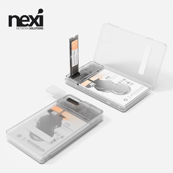 넥시 USB3.1 Gen2 2.5인치 외장케이스+M.2 도킹스테이션 nx1656