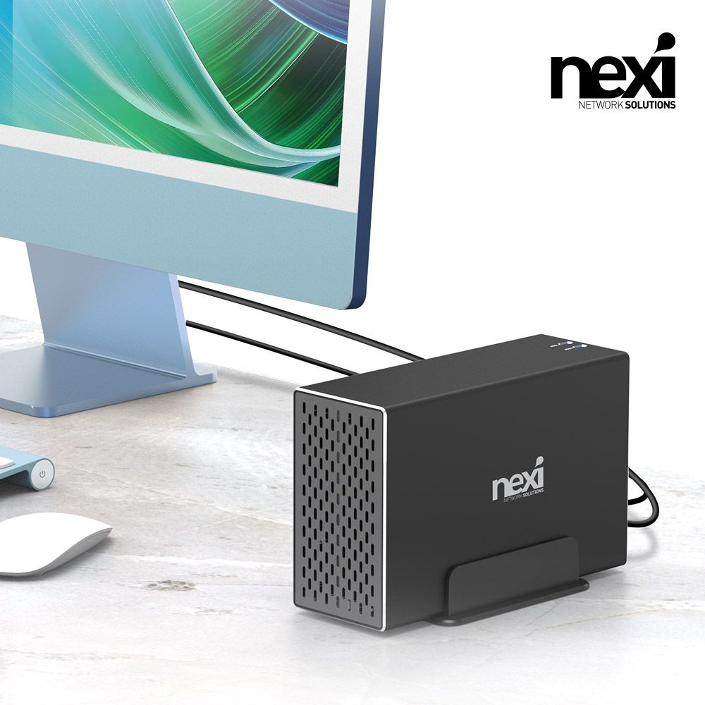 넥시 NX-272RU31 USB3.1 Gen2 2Bay RAID 데이터 스토리지 케이스 - nx1438
