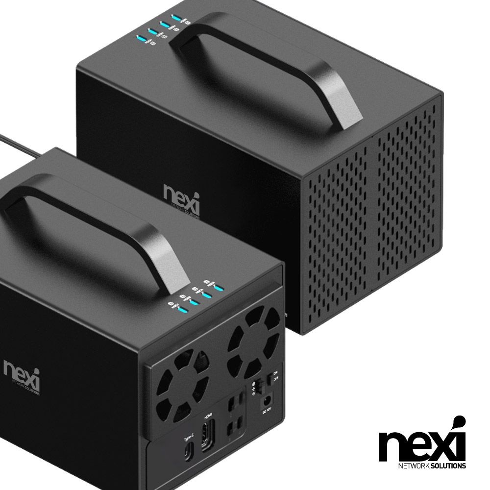 넥시 NX-274U31 USB3.1 Gen2 4Bay RAID 데이터 스토리지 케이스 - nx1439