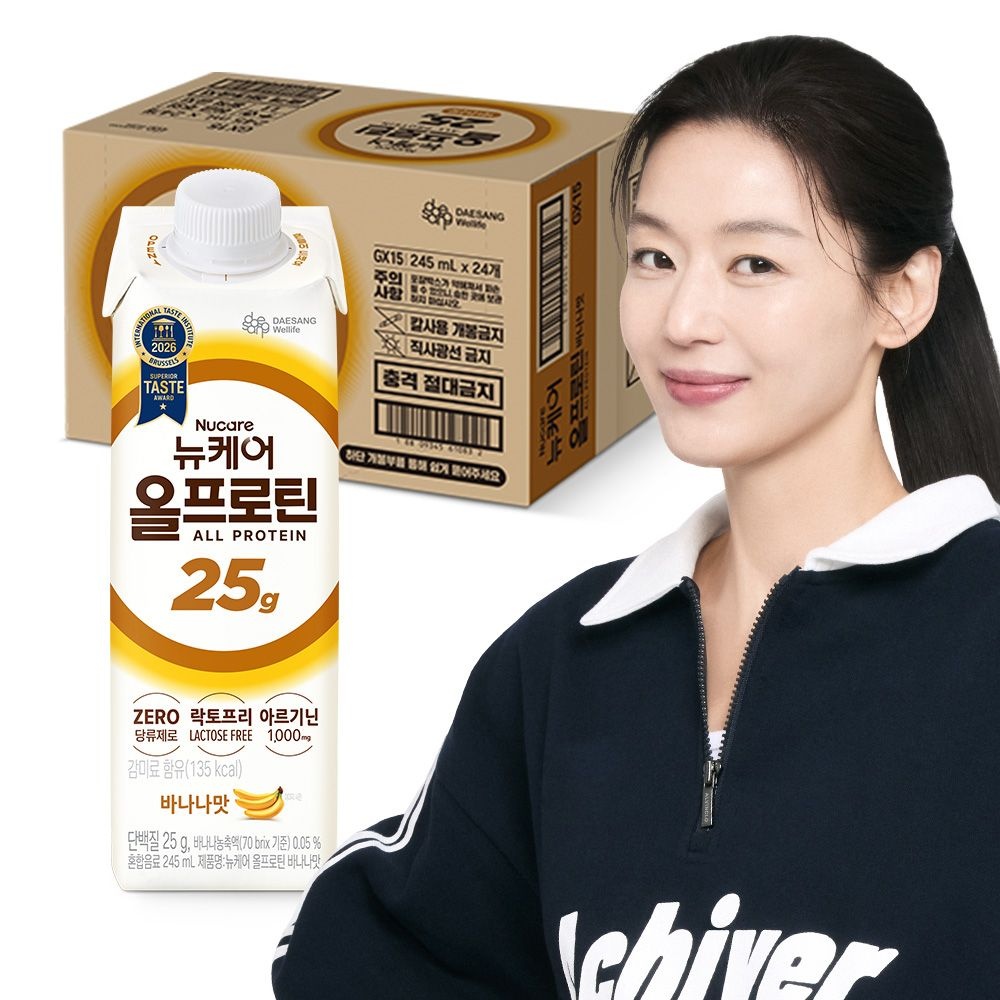 뉴케어 [본사] 뉴케어 올프로틴 바나나맛 245ml (24팩)