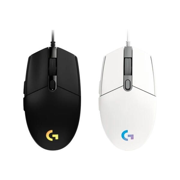 아트박스/로지텍코리아 G102IC 2세대 LIGHTSYNC 게이밍 마우스 벌크 정품