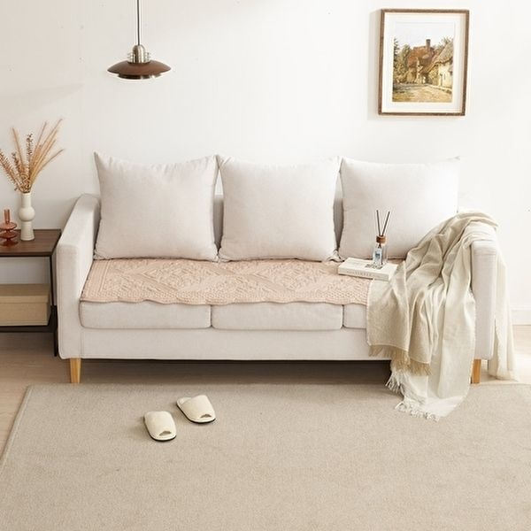 [애끌리아][애끌리아] 네스트 HR 소프트플란넬 목화솜 퀼팅 소파패드(3인용)