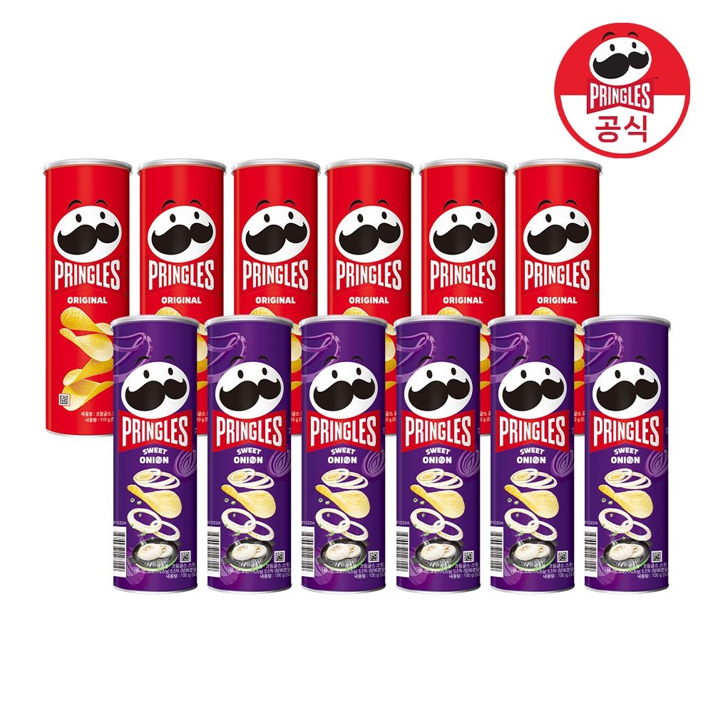프링글스 프링글스 오리지널 110g 외 10종 6개 +