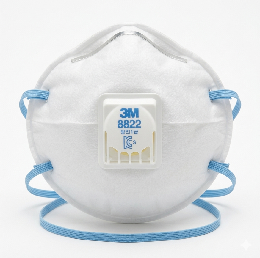 3M 방진마스크 8822 1급 20개