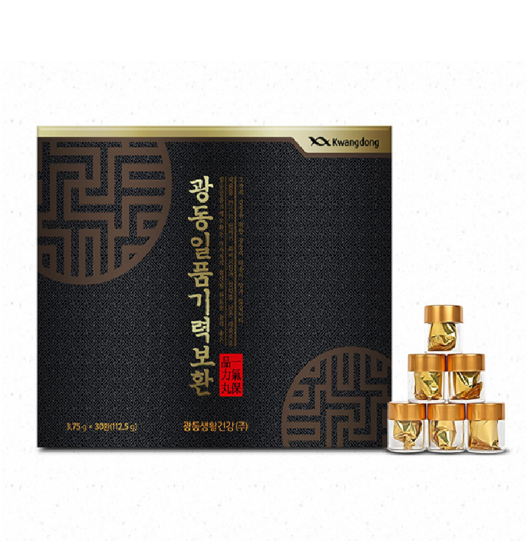 광동 일품기력보환 침향 녹용 홍삼 건강환 3.75g 30환 세트