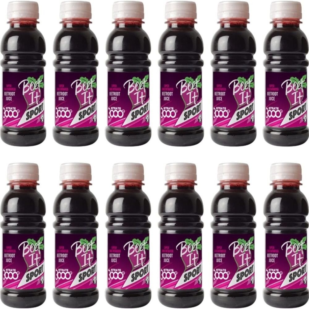 [해외] 250ml 12병 비트잇 스포츠 나이트레이트 3000 Beet It Sport Nitrate 3000