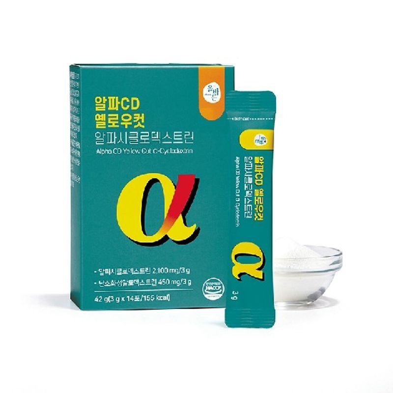 올바른 알파CD 옐로우컷 알파시클로덱스트린 12박스(6개월분)[35850009]