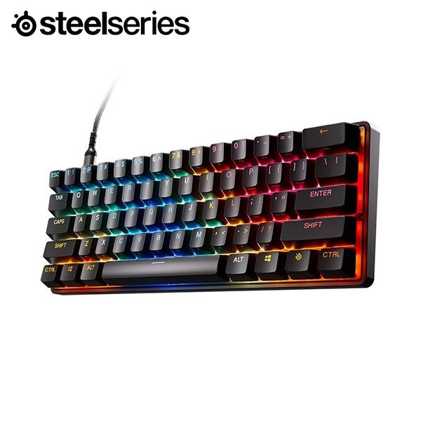 스틸시리즈 유선기계식 키보드, Apex Pro Mini Gen 3 에이펙스 프로 미니 젠3 자석축 영문 블랙 64913