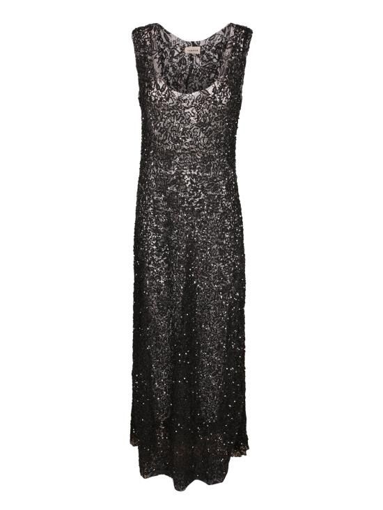 파로쉬 26SS 파로쉬 롱 원피스 D722562 NOODLES 013 Black