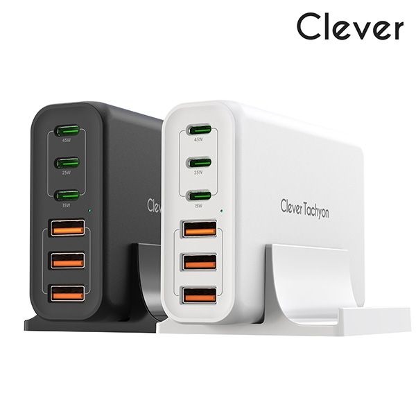 클레버타키온 100W PD PPS 접지 C타입 초고속 멀티 충전기