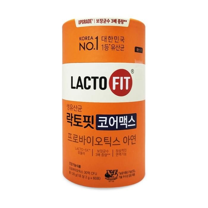 종근당건강 생유산균 락토핏 코어맥스 2g x 60포 1통 Ss