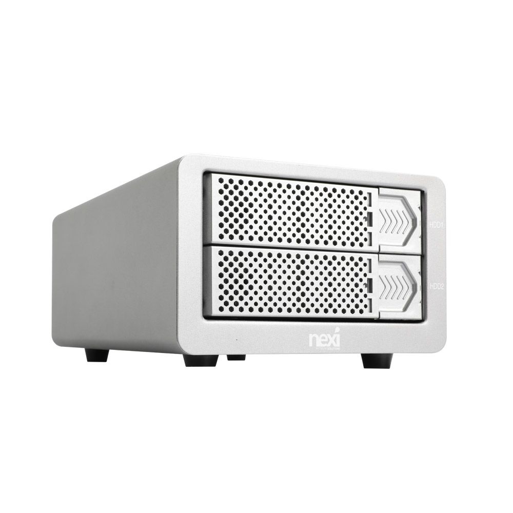 넥시 NX-802RU30 2베이 외장스토리지 RAID 케이스 (NX767)