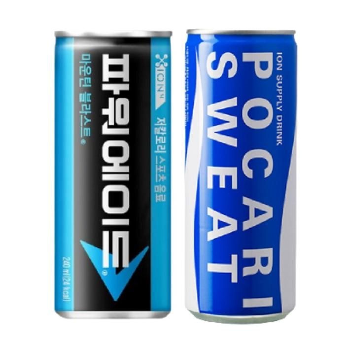 [취향저격] 240ml 이온음료 2종 혼합 포카리스웨트 + 파워에이드