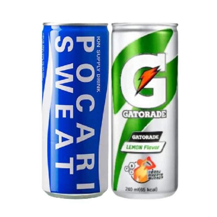 [취향저격] 240ml 이온음료 2종 혼합 포카리스웨트 + 게토레이