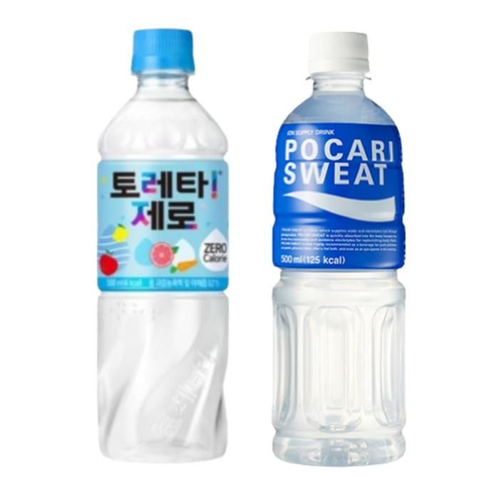 한번에먹자쇼핑몰 이온음료 토레타 제로 500ml 10개 + 포카리스웨트 500ml 10개 / 총 20개