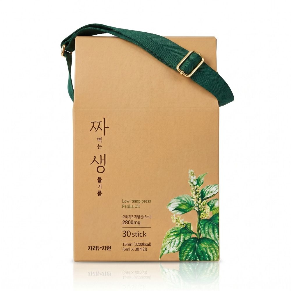 지리산처럼 짜먹는 생들기름 5ml×30입
