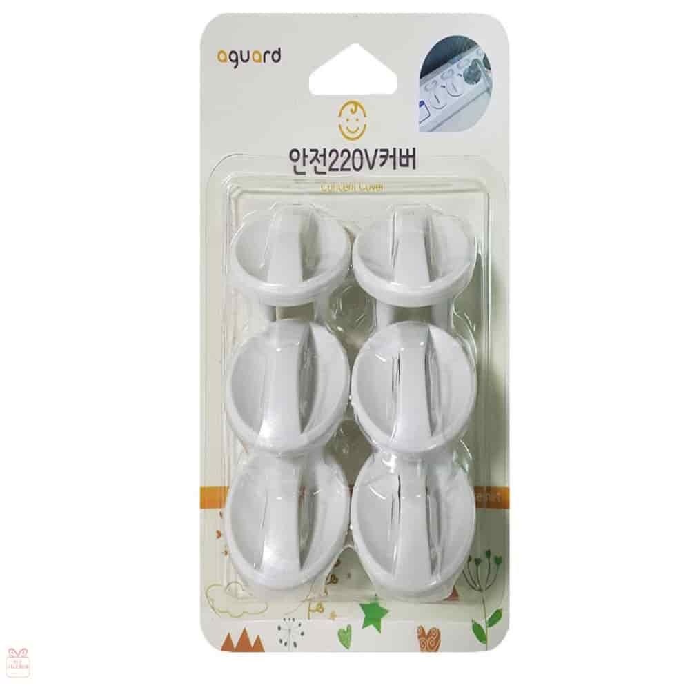 업체협력사 <b>220V</b> 콘센트 안전커버 6입 콘센트안전커버 전기<b>코드</b>커버 플러그안전커버 콘센트보호<b>캡</b>