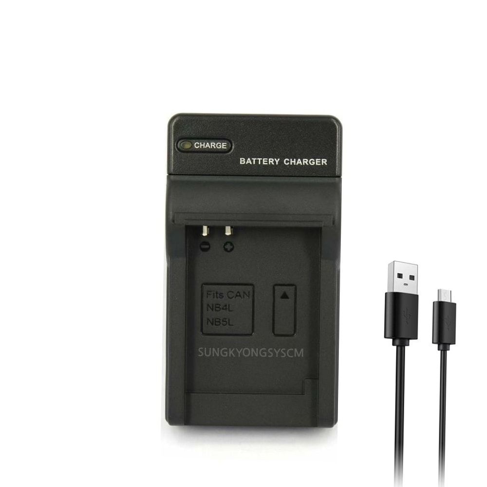[성경시스콤]카메라충전기 캐논 익서스 USB 호환충전기 860IS 850IS 800IS 90IS 900TI 990IS 980IS 970IS 960IS 950IS 870IS NB-5L