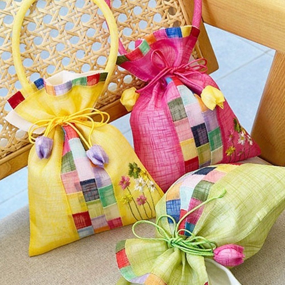 복주머니 전통 한복 슬림 명절 선물 설날 추석 소품