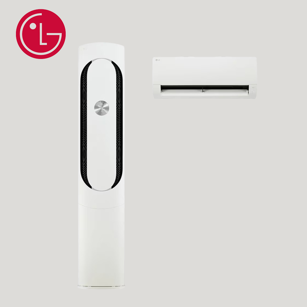 자체제작 엘지 18평 투인원 스탠드 벽걸이 에어컨 가정용 FQ18HDWHY2(위너)