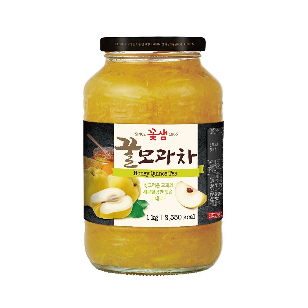 꽃샘 꿀모과차 1kg 액상차