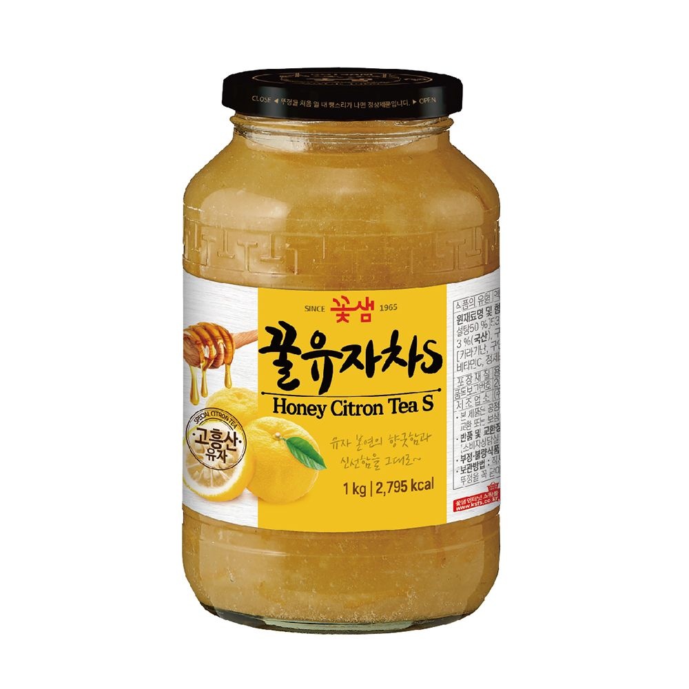 [오늘출발] 꽃샘 꿀유자차S 1kg