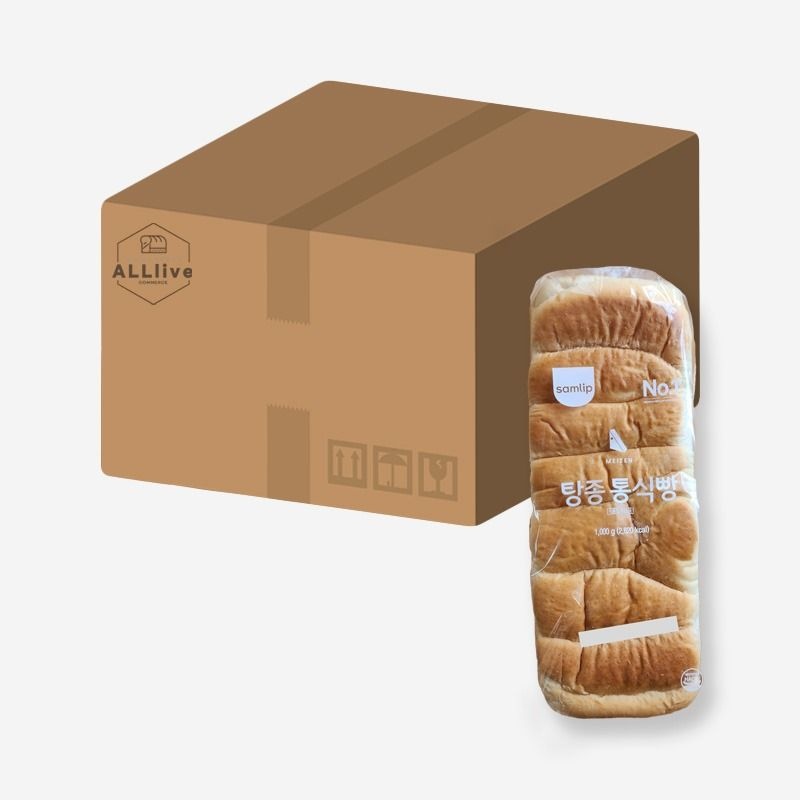 삼립 간식 탕종 통식빵 토스트 샌드위치 1000g 4개