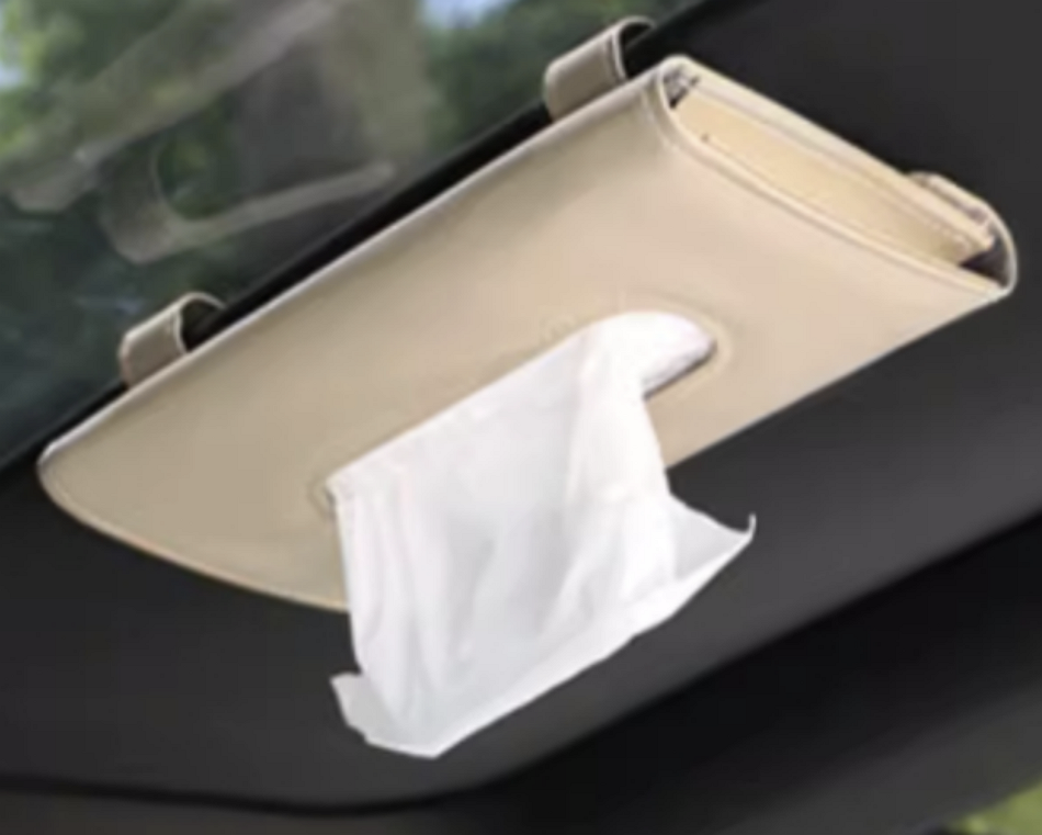 자동차 선바이저 티슈 케이스 차량용 수납함 가성비 좋은 티슈걸이
