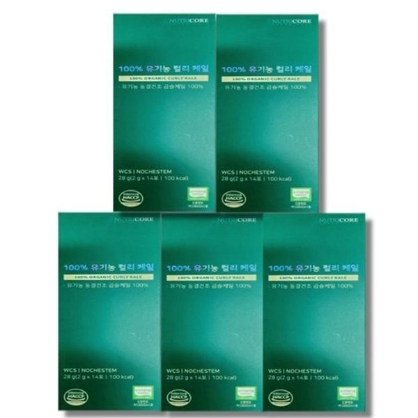 뉴트리코어 100 유기농 컬리 케일 2g x 14포 5박스