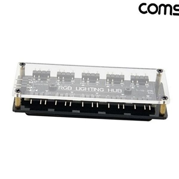 [COMS]고품질 led 허브 pc 허브 데스크탑 라이팅 컴퓨터 확장 튜닝용 분배기 튜닝 부품 RGB허브 LED허브 WFNSLV3