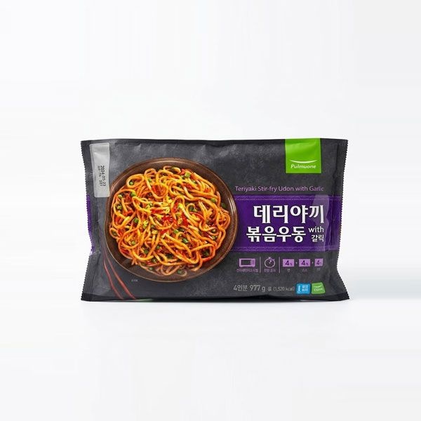 코스트코 풀무원 데리야끼 볶음우동 218.6gx4_냉장